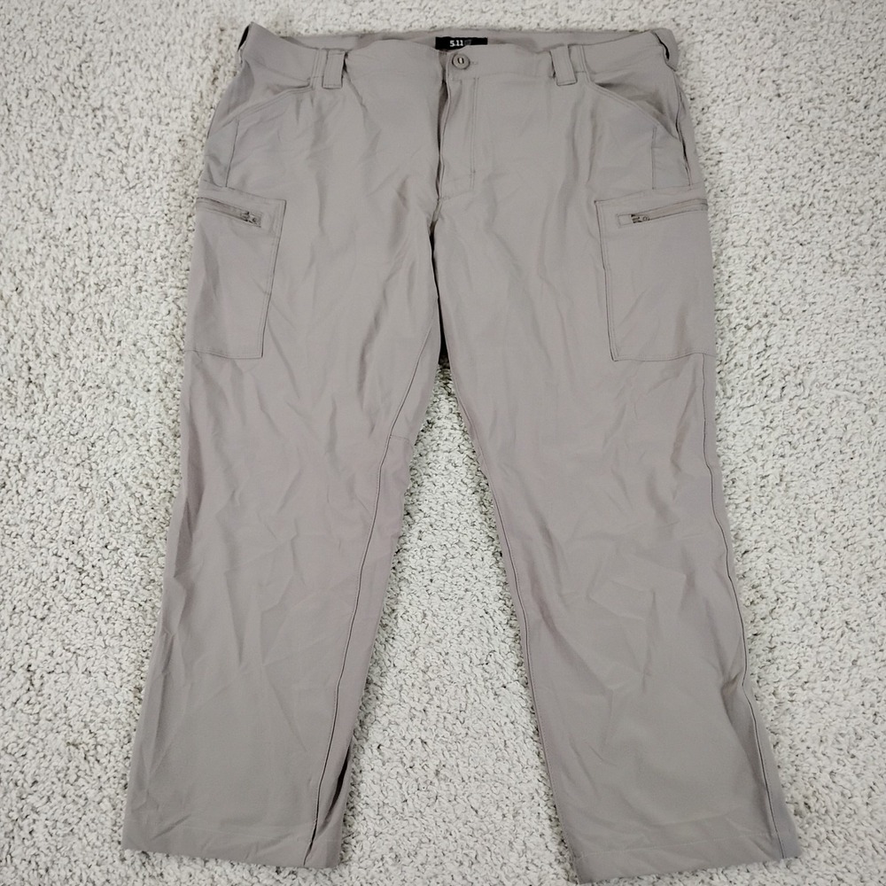 511 Tactical Pants Mens 40x30 Beige Slim Stretch Trail Cargo Performance Hiking